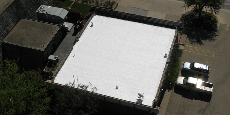 flat roof system