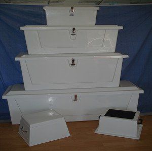Dock Boxes, Fish Cleaning Station