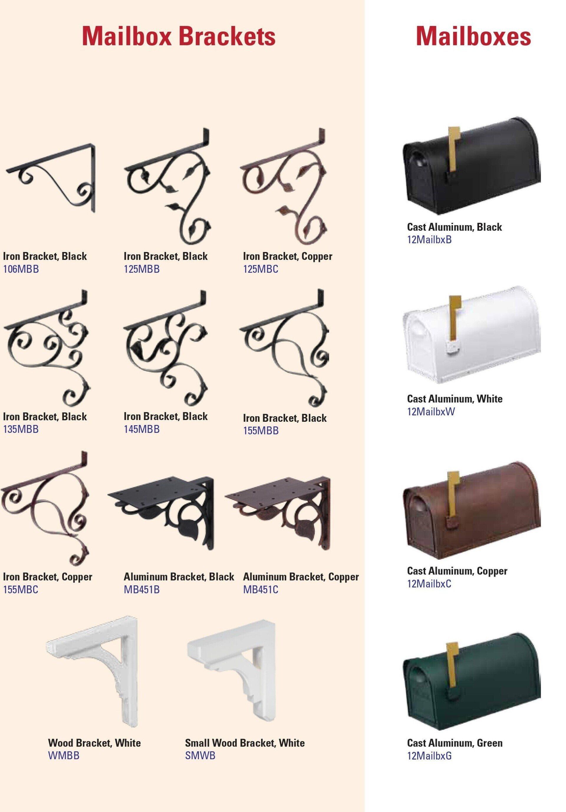 Mailbox and Lantern Posts photo gallery