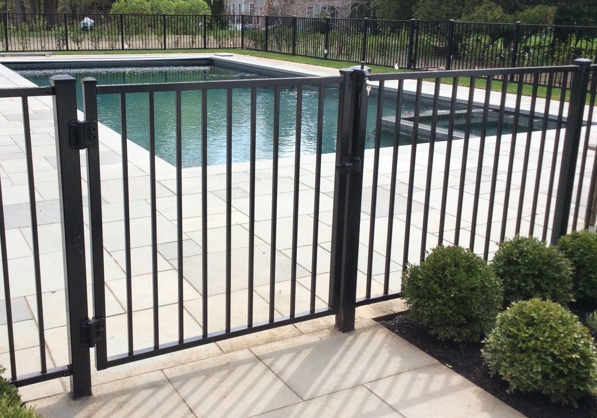 Aluminum Fence Installation photo gallery