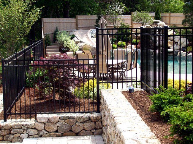 Aluminum Fence Installation photo gallery