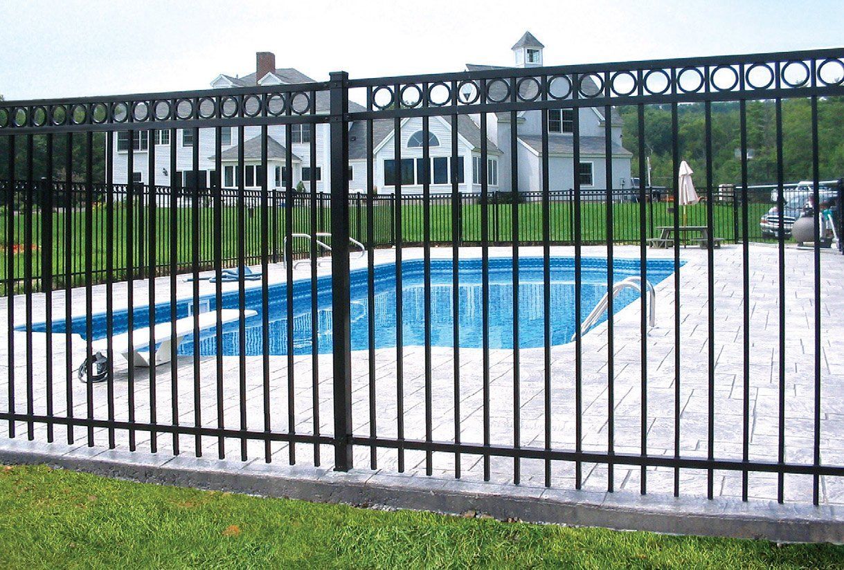Aluminum Fence Installation photo gallery