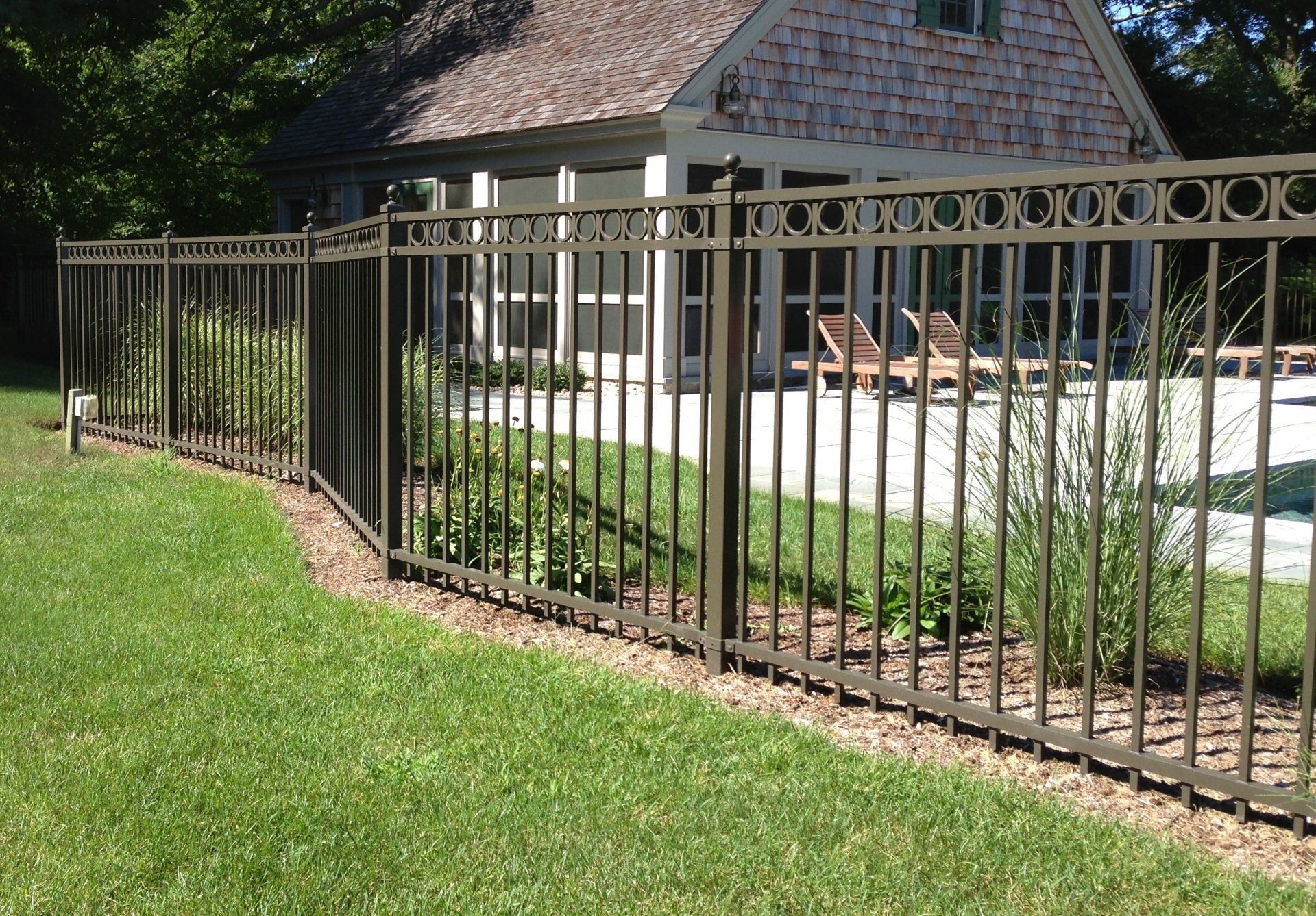 Aluminum Fence Installation photo gallery