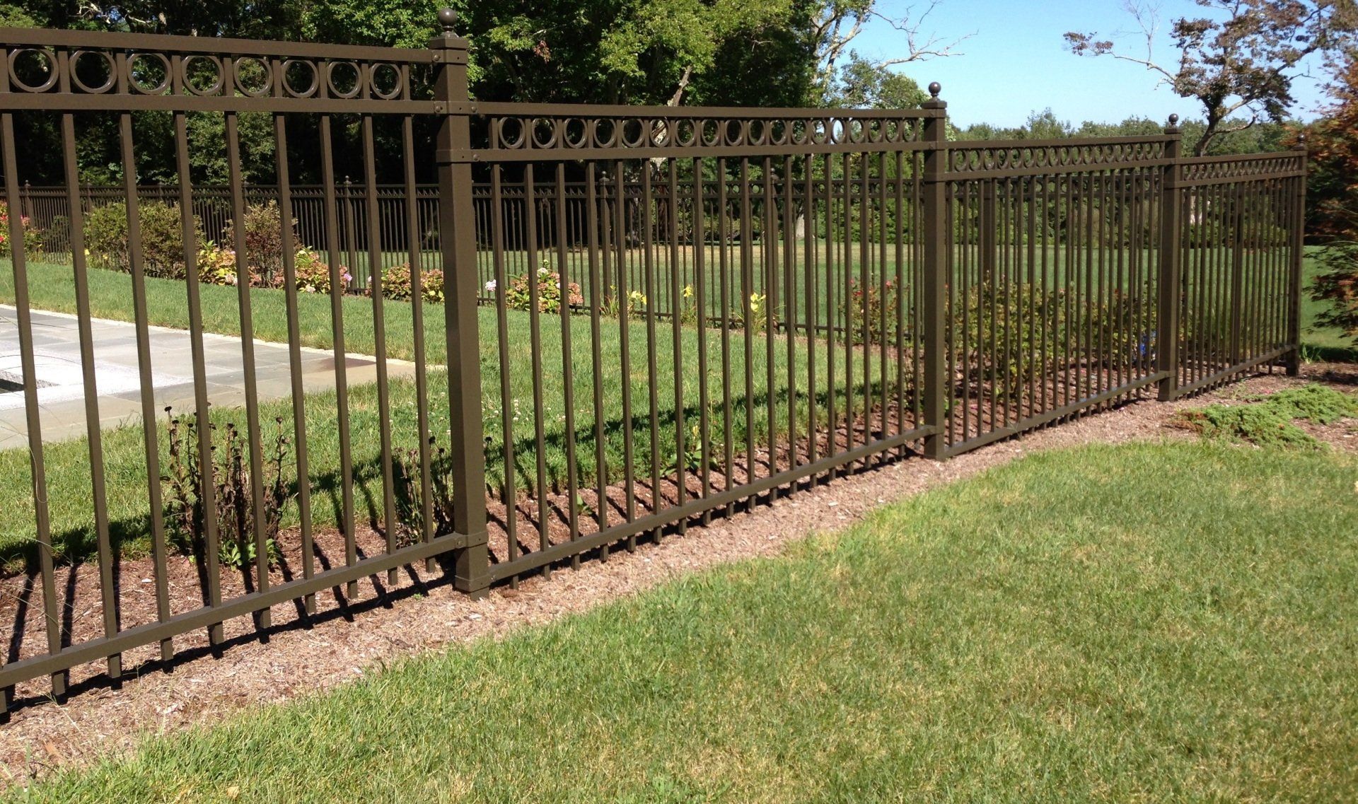 Aluminum Fence Installation photo gallery