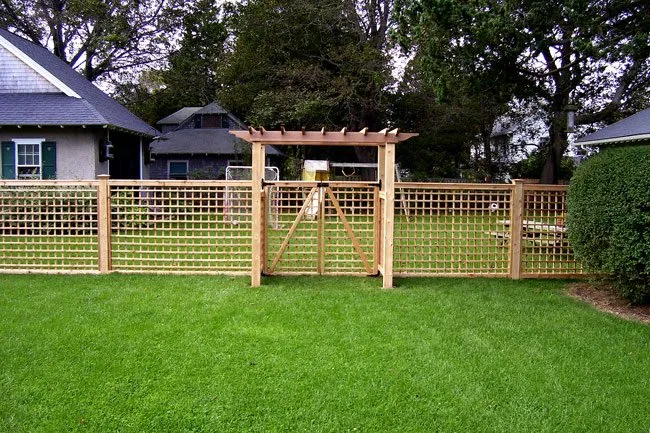 Lattice Fence photo gallery