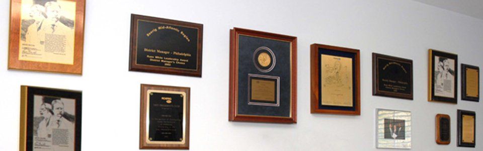 Engraved Trophies  and Awards