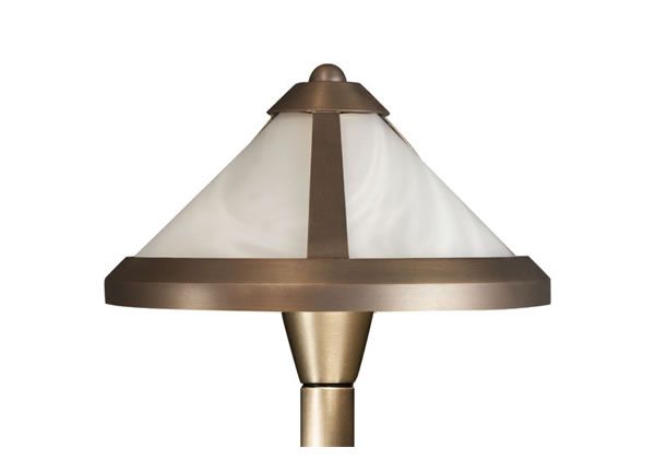 Opal Swirl LED Path Light