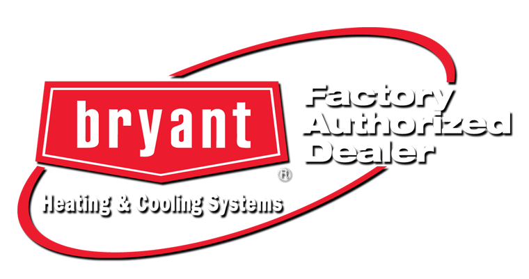 Bryant logo: Red sign with 