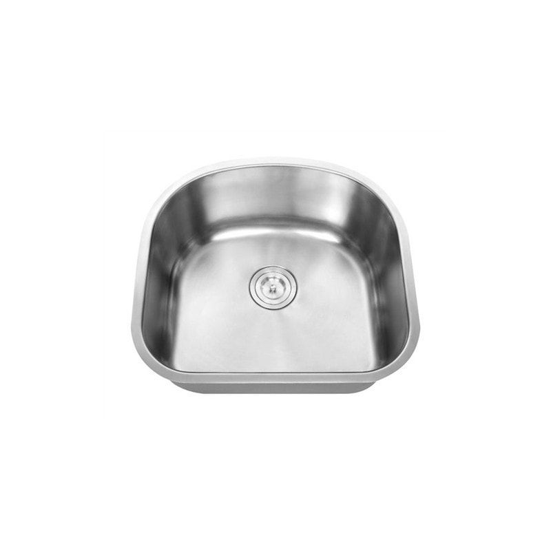 Single Bowl (D-Shape) Kitchen Sink