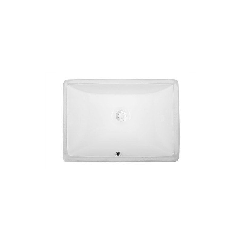 Porcelain Rectangle Undermount Sink