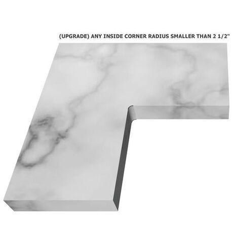 any inside corner radius smaller than 2 1/2 inch