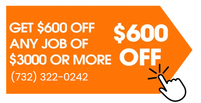 $600 off any job $3000 or more coupon