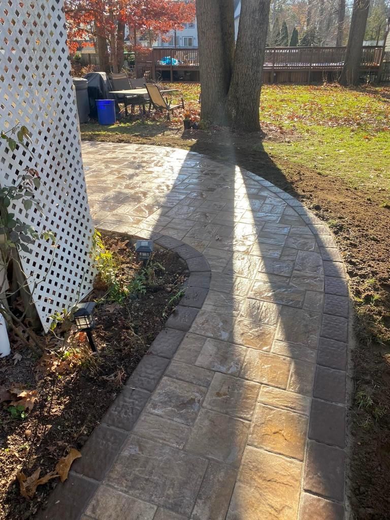 Paver walkway