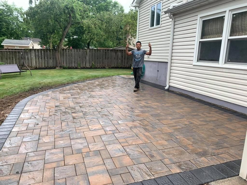 Brand new patio