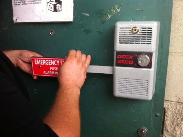 Detex Alarm Exit Lock