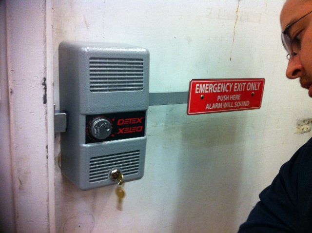 Detex Alarm Exit Lock