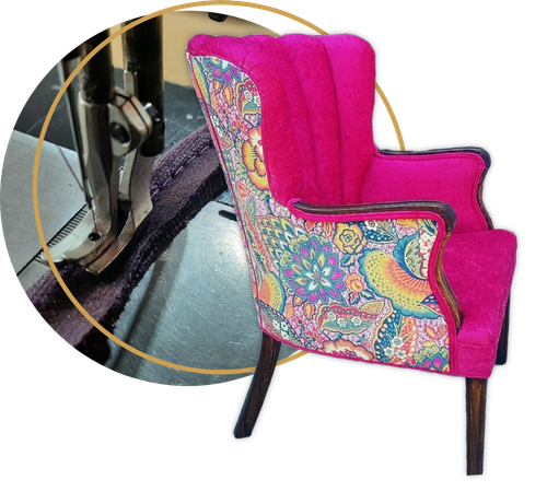 Repinned Luxury Upholstery Workroom