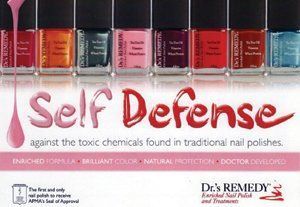 Dr.'s Remedy Self defense nail polishes.
