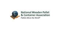 Nationa Wooden Pallet & Container Association logo with globe and slogan “Pallets Move the World”