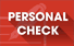 personal check