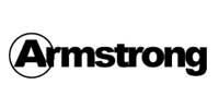 Armstrong logo: Black text 
