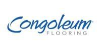 Congoleum Flooring logo with blue text on a white background.