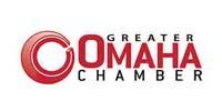 Logo for the Greater Omaha Chamber: red 