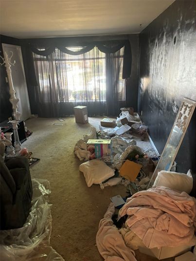 Dim living room-before