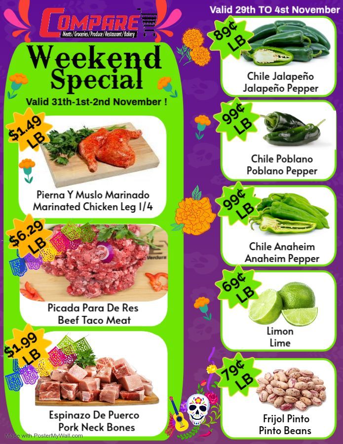 Weekend Special October 31-November 2