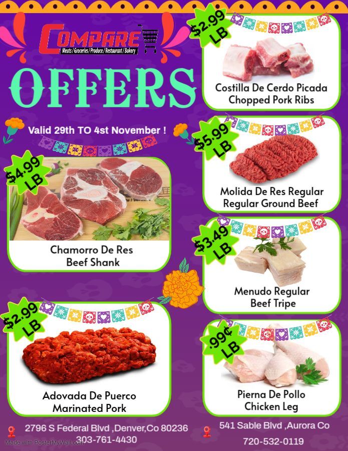 Specials October 29-November 4