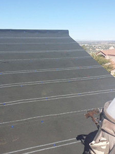 Commercial roofing felt