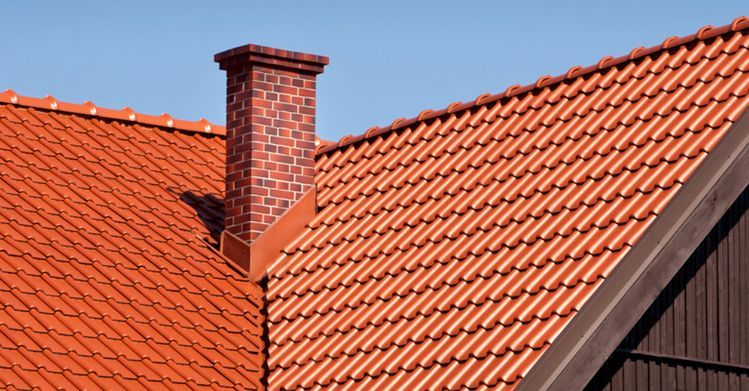 Residential tile roofing.