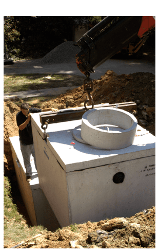 septic tank installation | Mount Blanchard, OH | J.B. Walter Construction | 419-458-2425