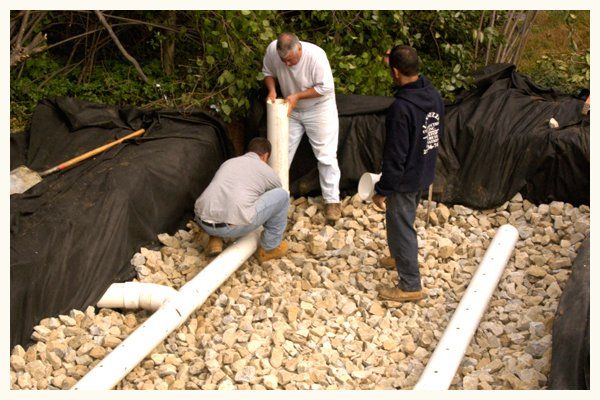 septic tank drain field | Mount Blanchard, OH | J.B. Walter Construction | 419-458-2425
