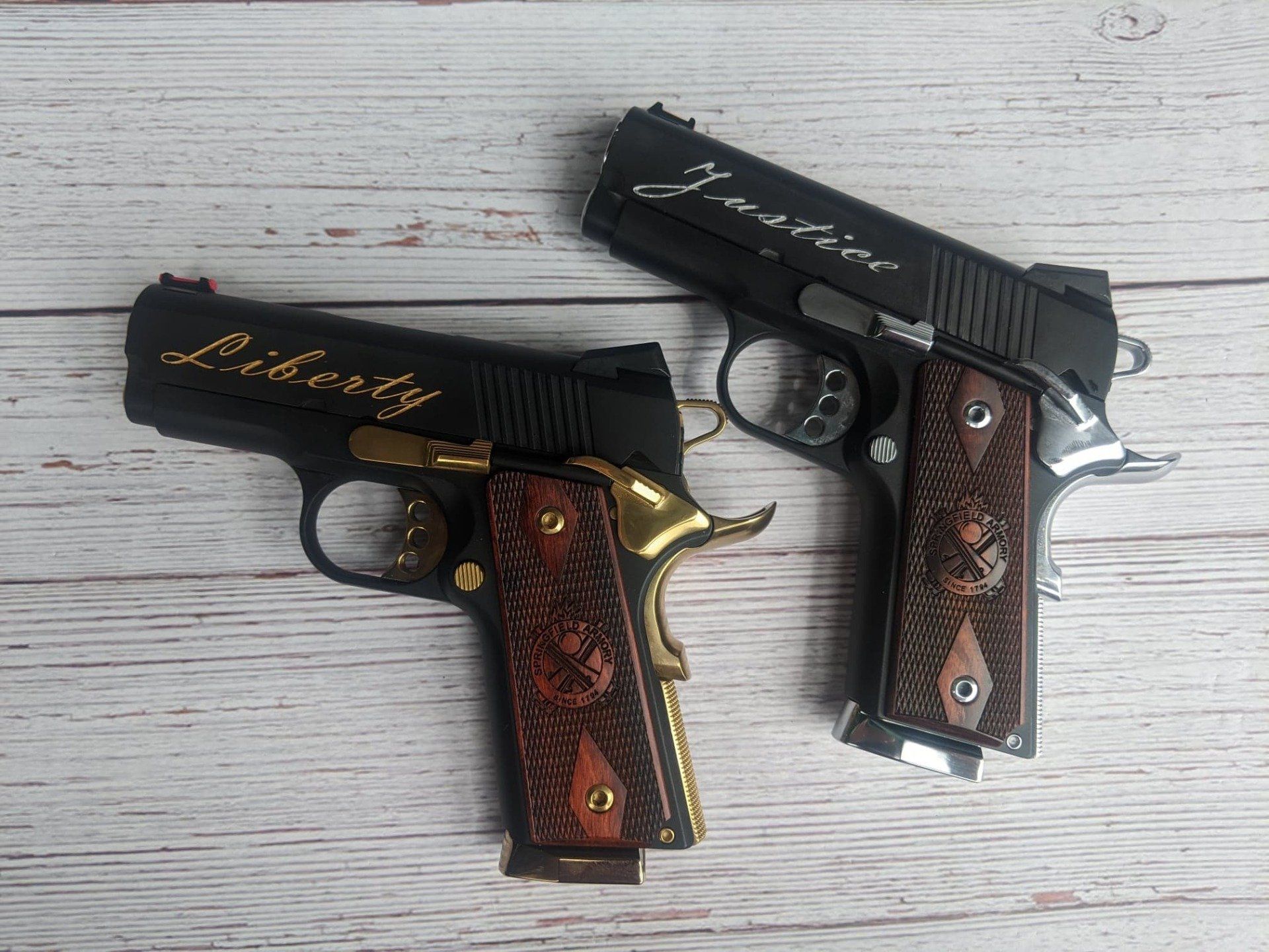 Engraved EMP Guns