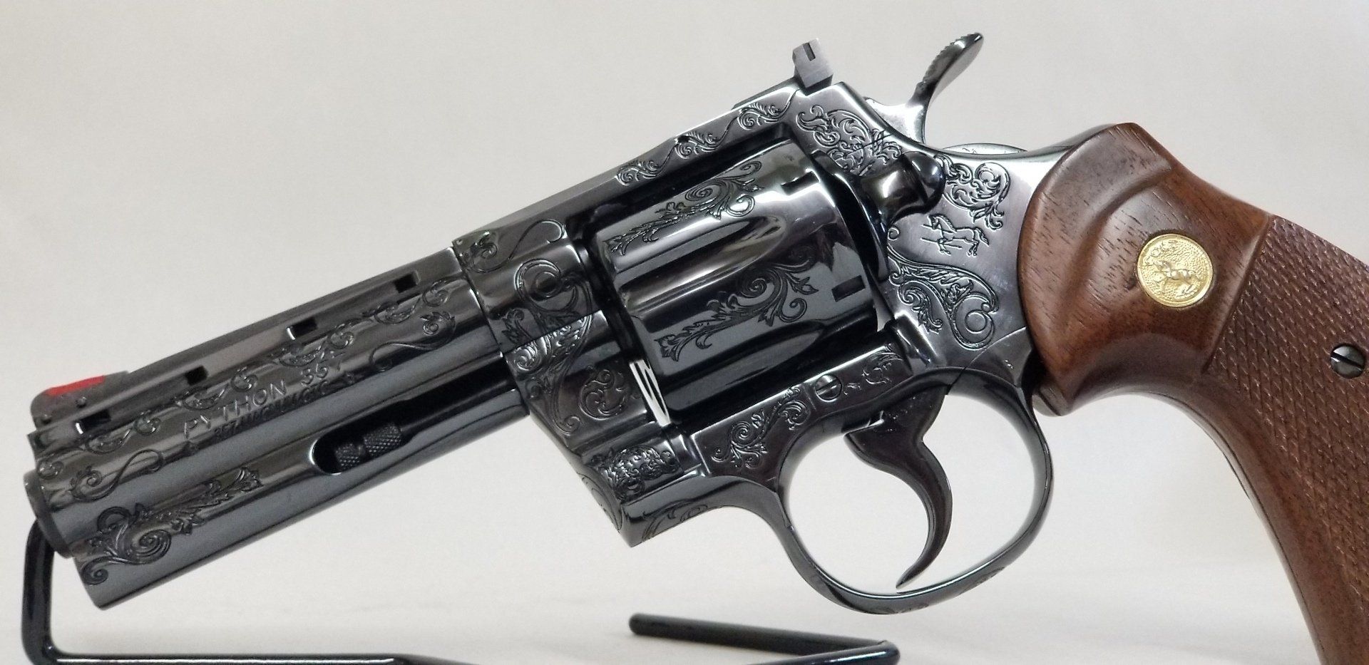 Engraved Revolver