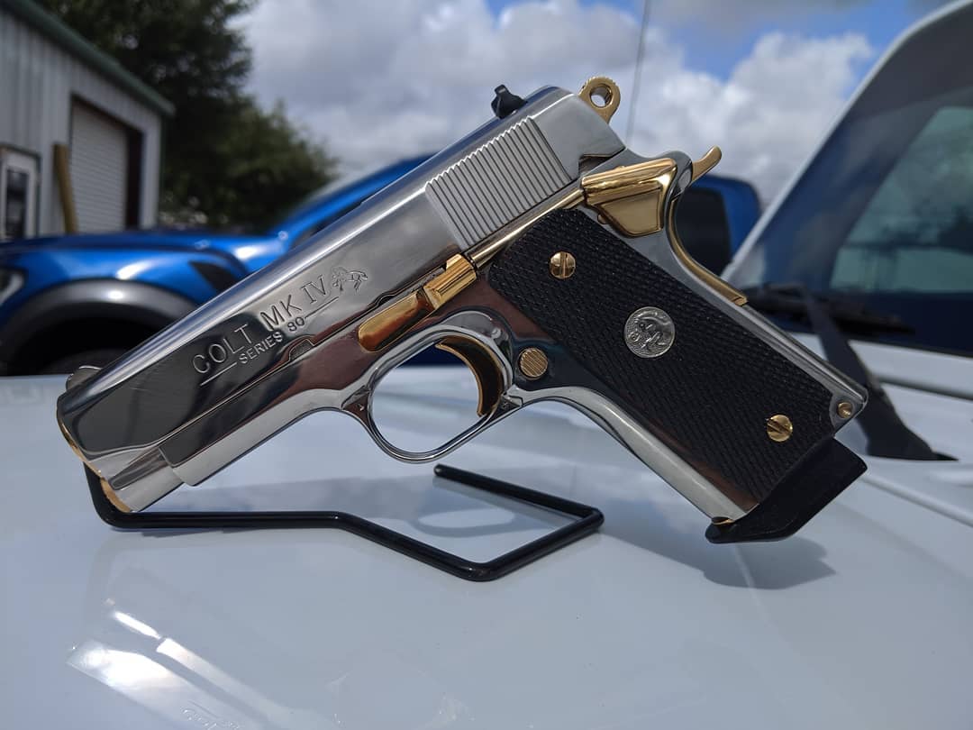 Polish Chrome with Gold Accents