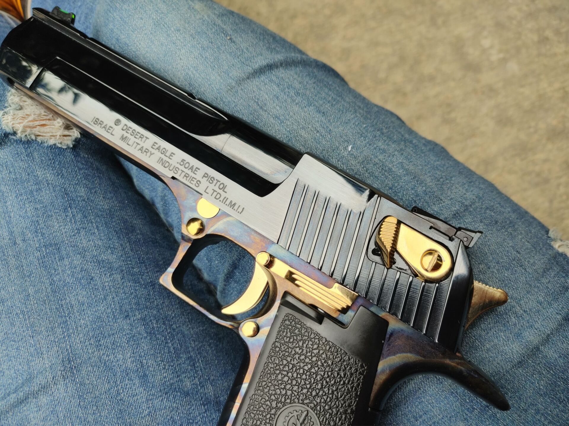 Master Blue Slide and Barrel