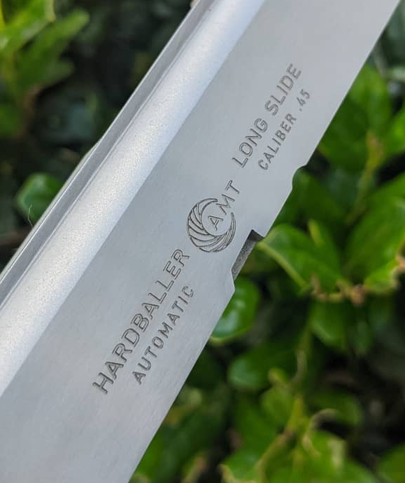 AMT Hardballer Factory Roll Marks Engraved