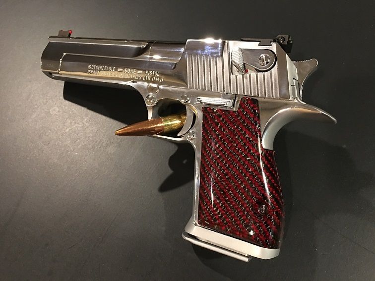 Bright Chrome Matte Rounds MRI Desert Eagle