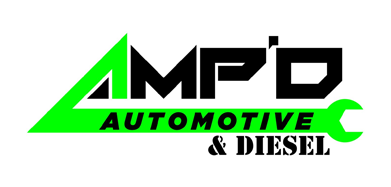 Amp'd Automotive & Diesel - Logo