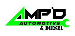 Amp'd Automotive & Diesel - Logo