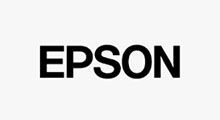 EPSON logo in bold black text on a white background