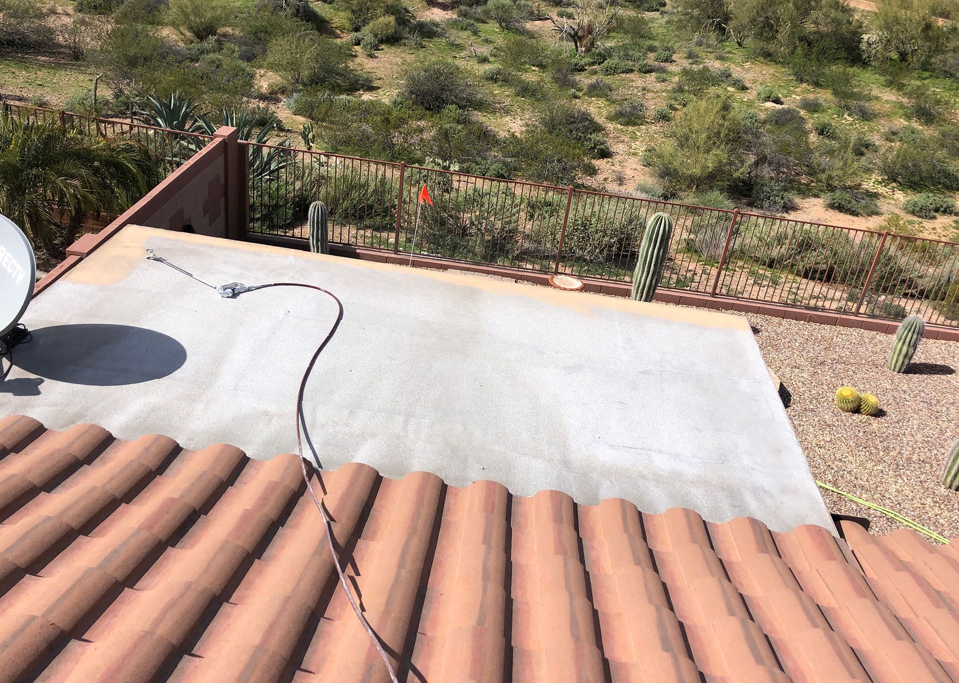 Roof coating services