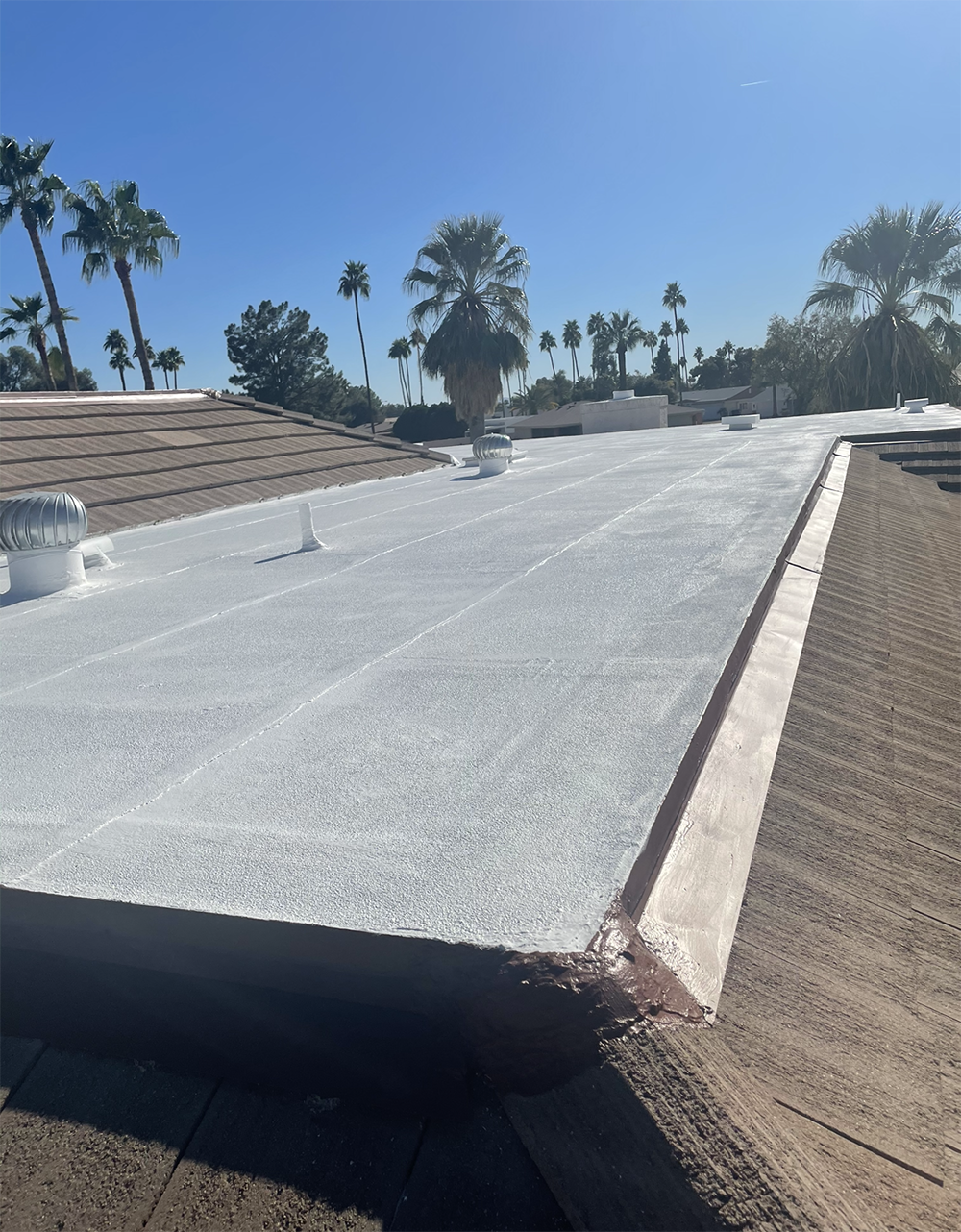 Roof coating services