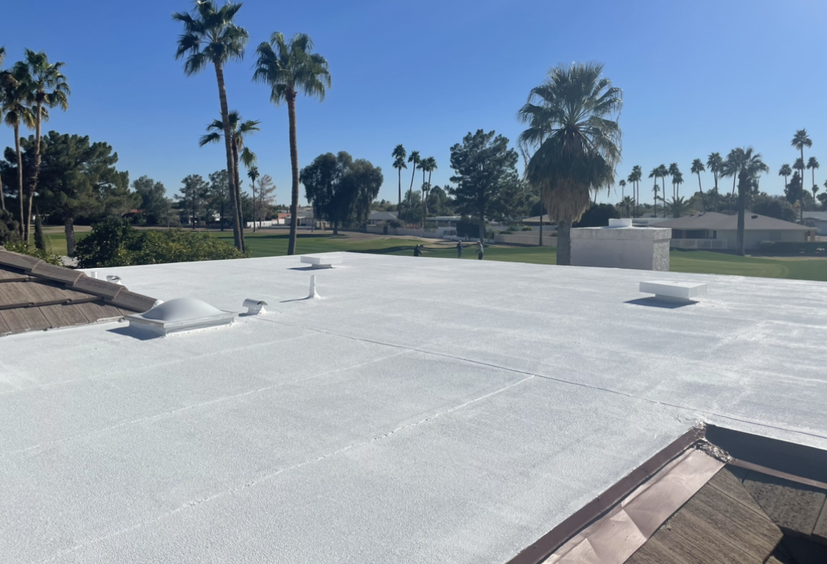 Roof coating services