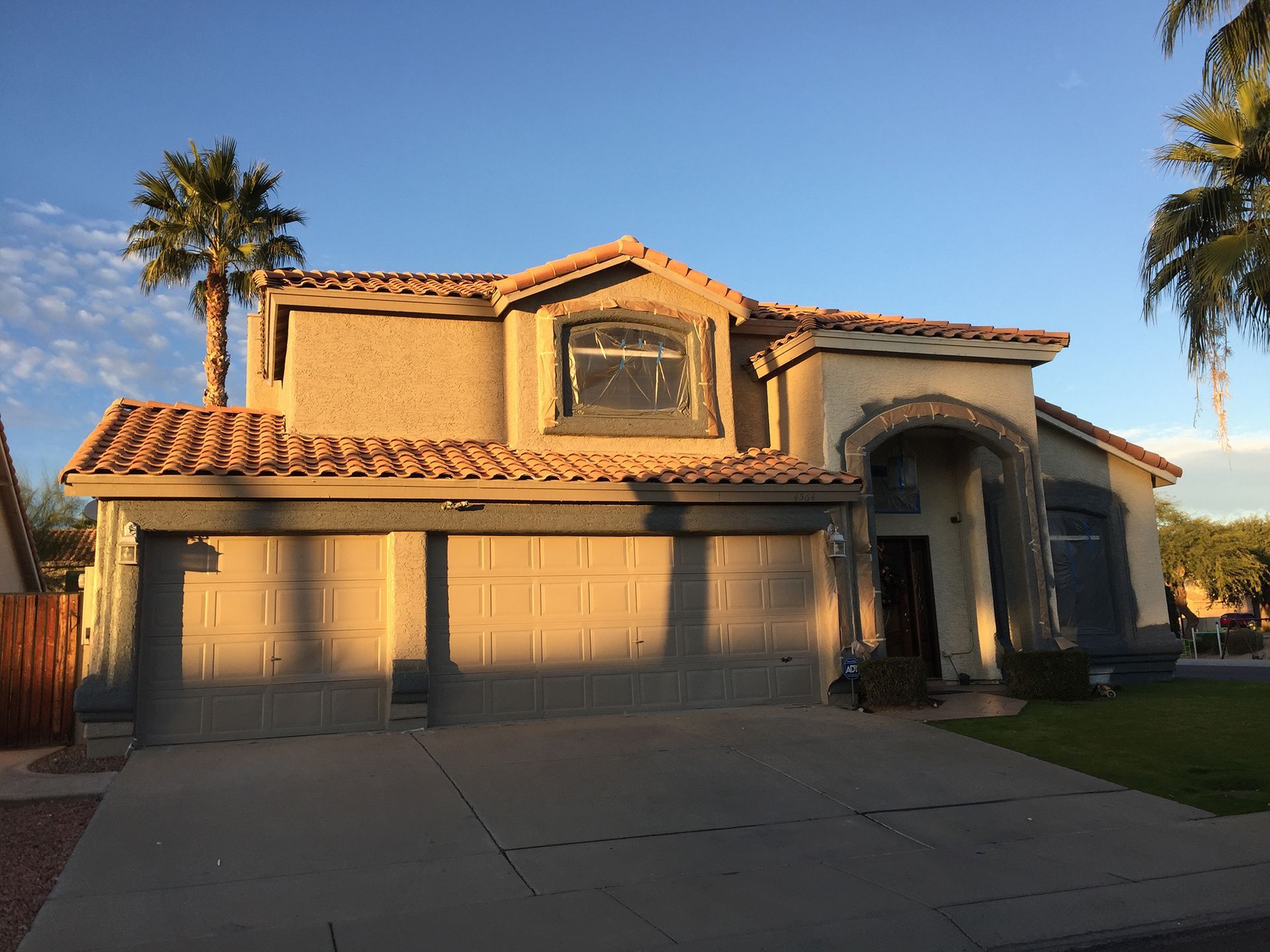 Residential exterior painting