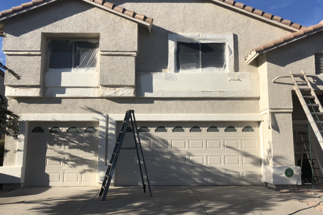 Residential exterior painting