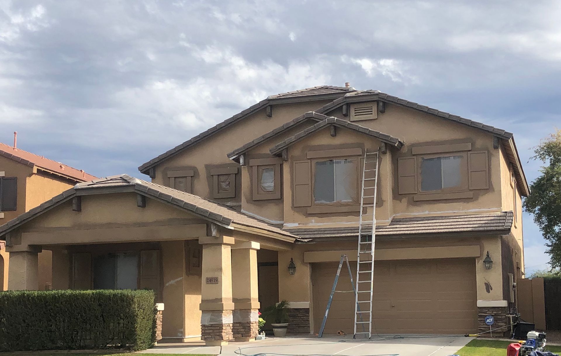 Residential exterior painting