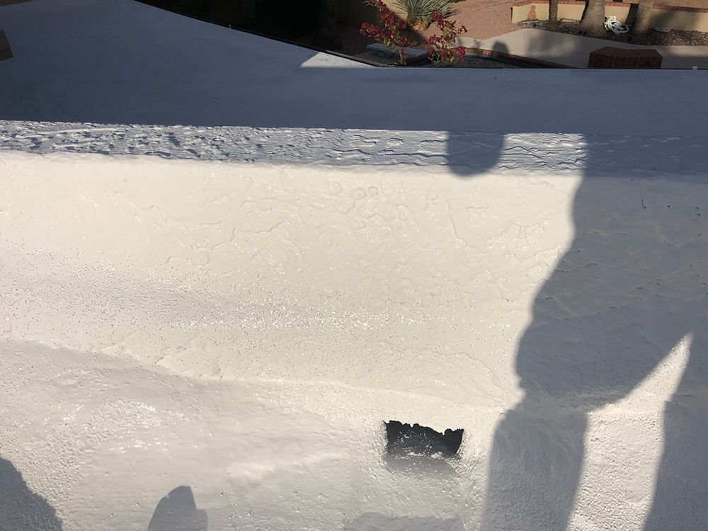 Roof coating services